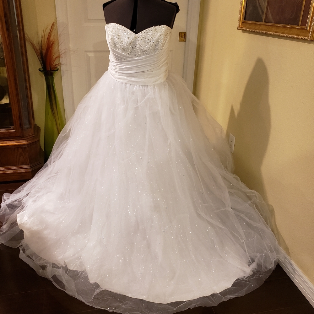 Alfred Angelo Cinderella Disney Wedding Dress 20W